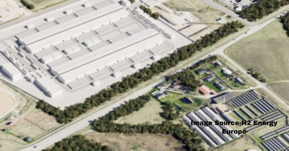 Denmark-A 1GW green hydrogen project in the  Esbjerg
